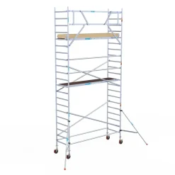 Euroscaffold basic rolsteiger – Professionele steiger 90x305 cm – 7,2 meter werkhoogte