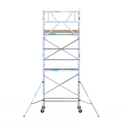 Euroscaffold basic rolsteiger – Professionele steiger 90x190 cm – 6,2 meter werkhoogte