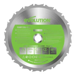 Evolution Fury TCT zaagblad multimateriaal 210mm