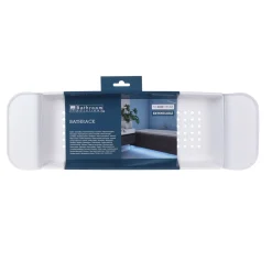 Excellent Houseware Badplank - Uitschuifbaar - 55 Tot 78 Cm