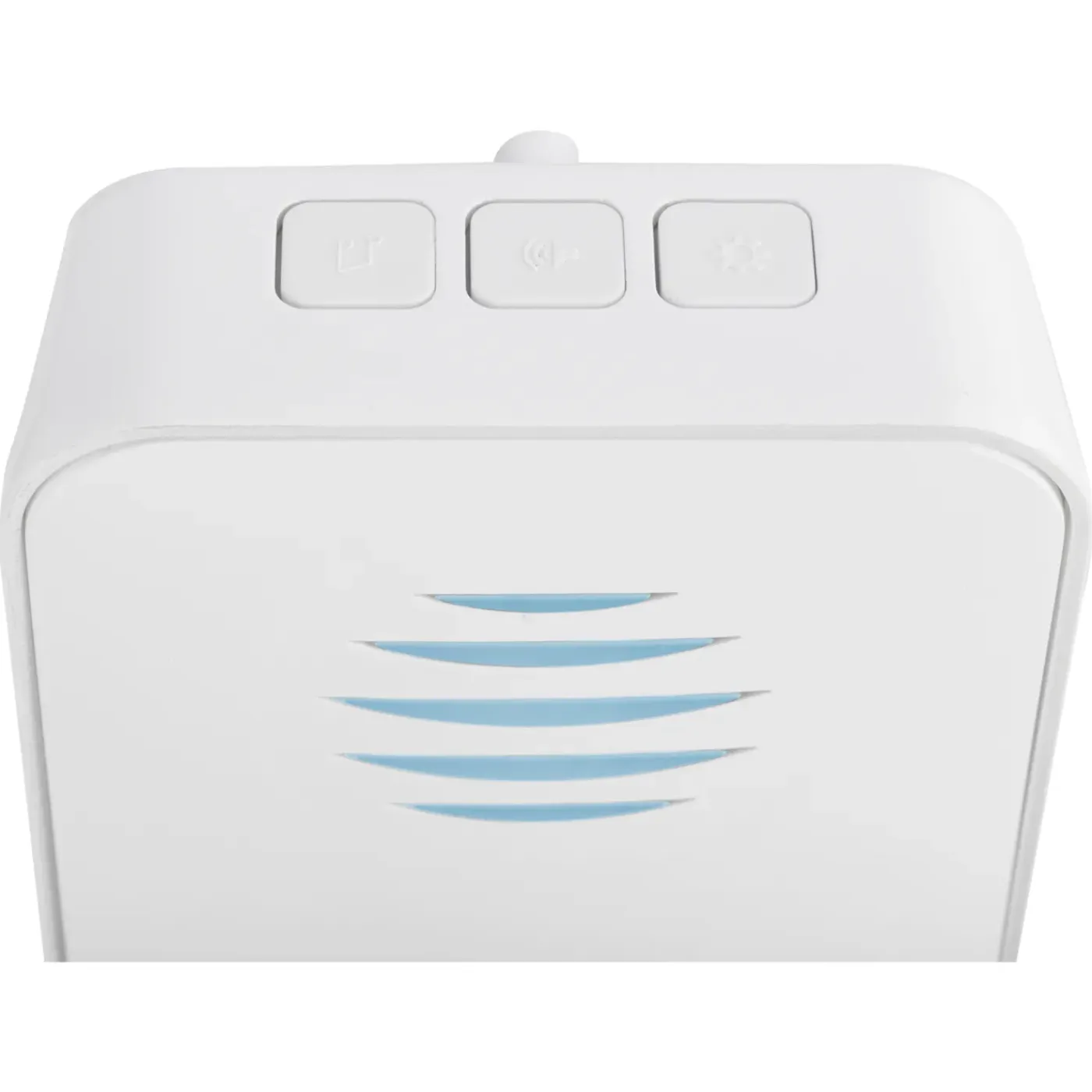 Exin gong set - batterij/plug-in - beldrukker - licht - wit