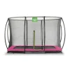 EXIT Toys Exit Silhouette Inground Trampoline 214x305cm Met Veiligheidsnet - Roze