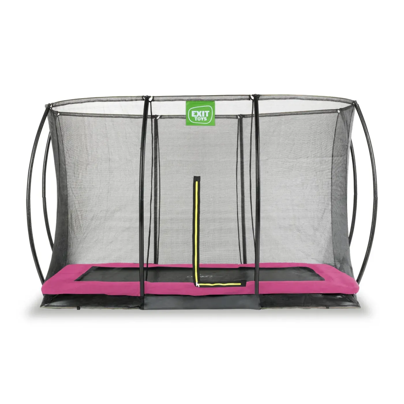 EXIT Toys Exit Silhouette Inground Trampoline 214x305cm Met Veiligheidsnet - Roze