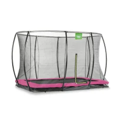 EXIT Toys Exit Silhouette Inground Trampoline 214x305cm Met Veiligheidsnet - Roze