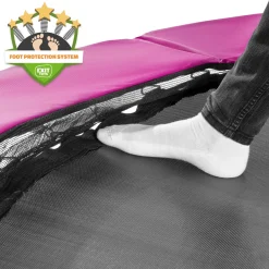 EXIT Toys Exit Silhouette Inground Trampoline Ø366cm Met Veiligheidsnet - Groen