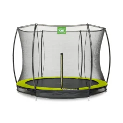 EXIT Toys Exit Silhouette Inground Trampoline Ø244cm Met Veiligheidsnet - Groen