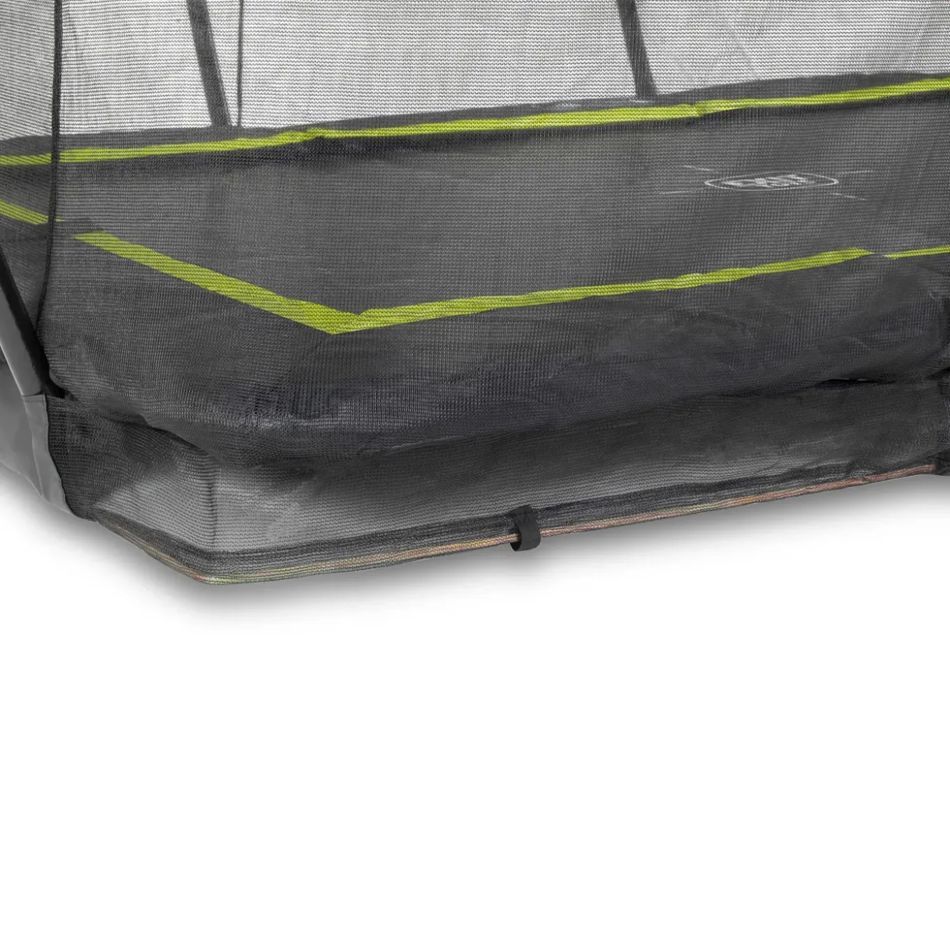 Exit Silhouette Inground Trampoline 214x305cm Met Veiligheidsnet - Zwart