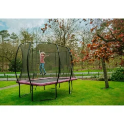 Exit Silhouette Trampoline 244x366cm - Roze