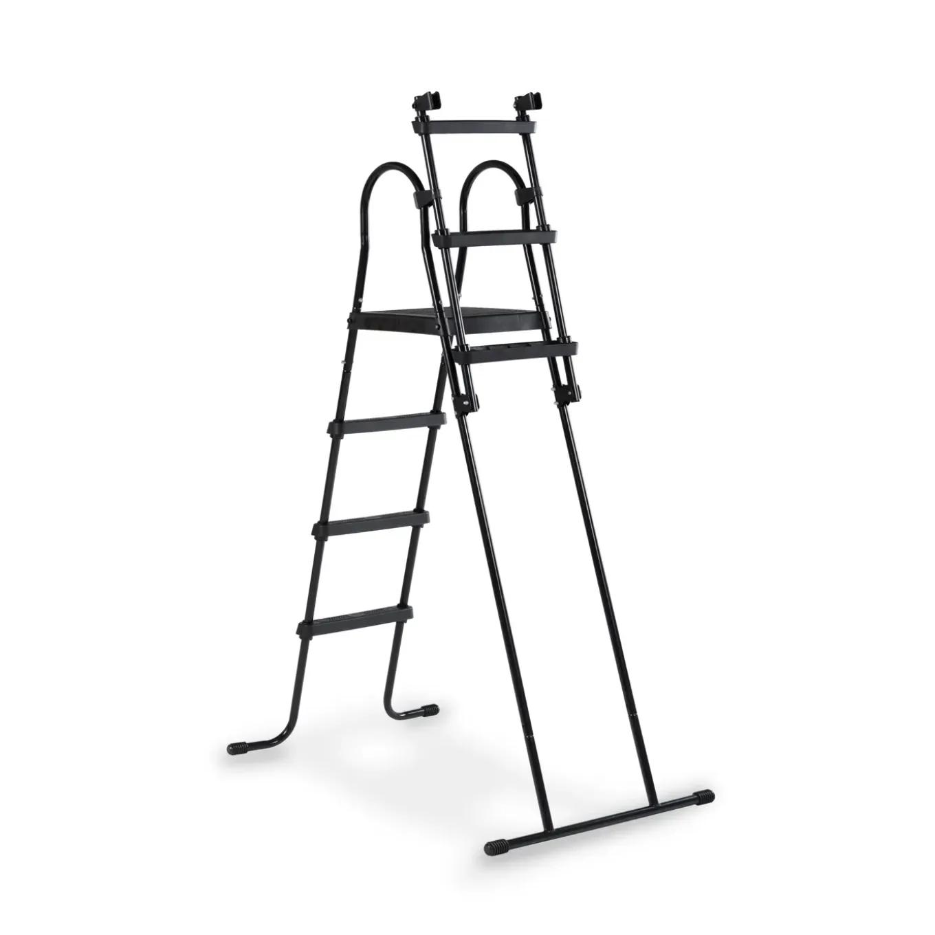 Exit Zwembadtrap - Zwart - Voor framezwembaden 108-122cm - Opklapbaar