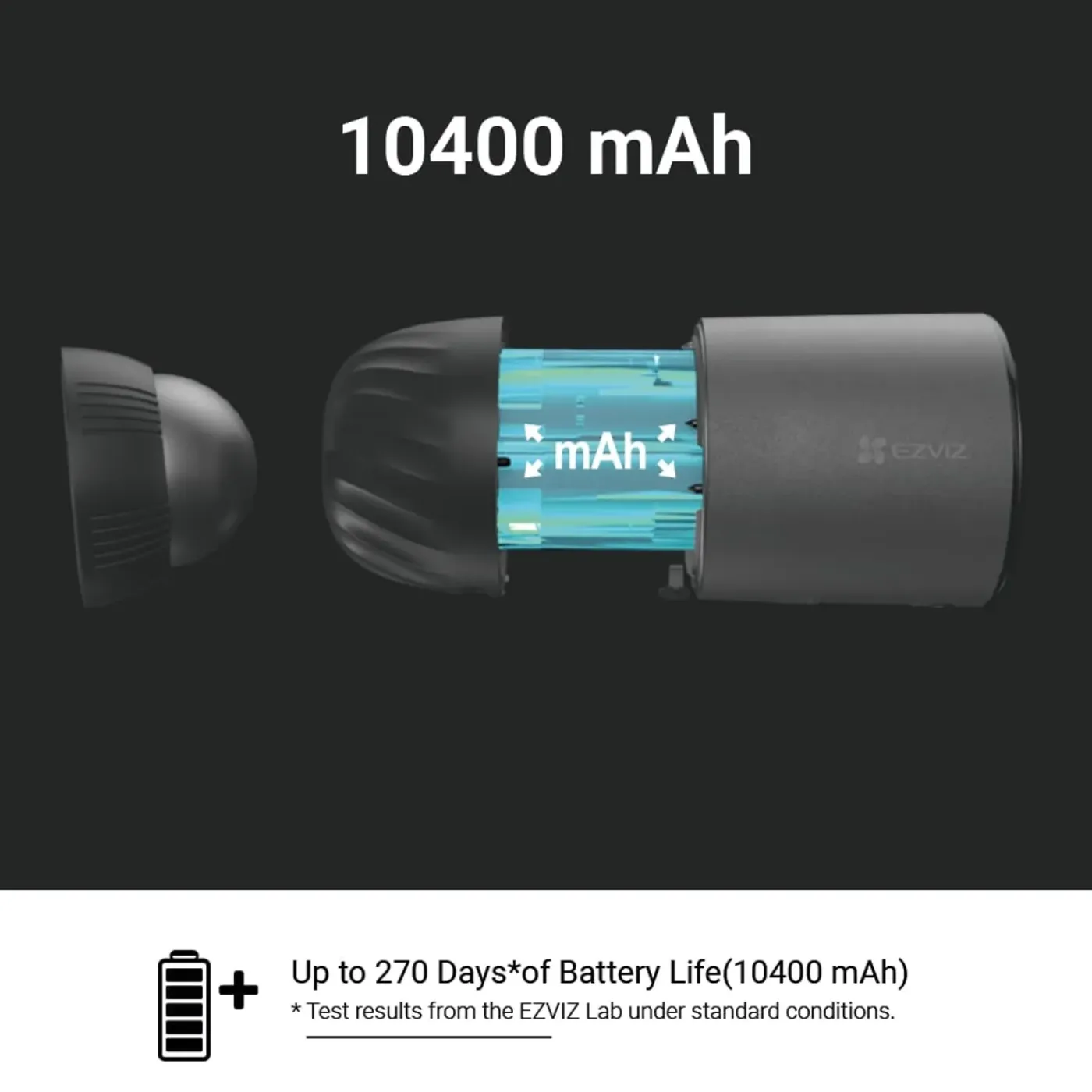 Ezviz Elife 2K+ draadloze buiten bewakingscamera