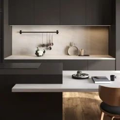 FAB Werkblad Aanrechtblad - Pietra Moon Zandsteen - 304x64cm - 28mm