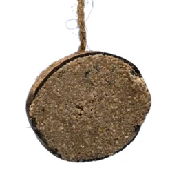 Famiflora Halve Kokosnoot Gevuld - 8 Stuks (1.6kg) - Buitenvogels - Zaden & Insecten