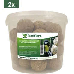 Famiflora Mezenbollen In Emmer - Zonder Net - 70 X 90 Gram (2 Emmers Met 35 Bollen)