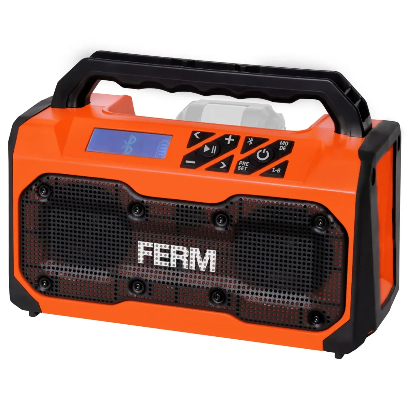 Ferm - Ax-power - Accu Radio - 20v - Bluetooth - Usb - Excl. Accu & Lader