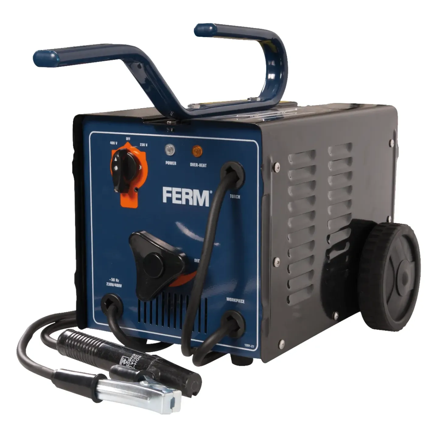 Ferm - Lasapparaat - 55-160 AH - 230/400v - Incl. Laskap En Lasbikhamer Met Borstel