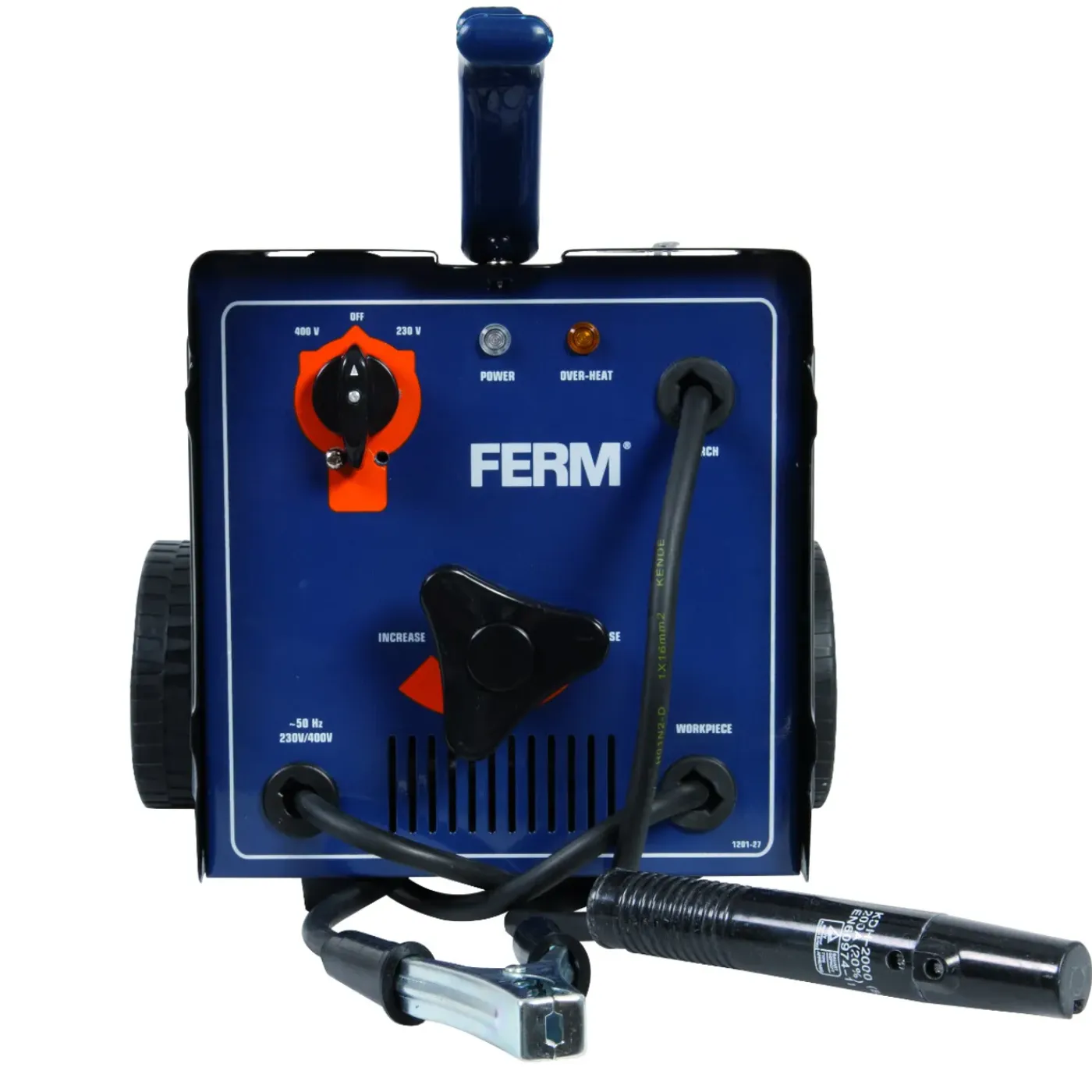 Ferm - Lasapparaat - 55-160 AH - 230/400v - Incl. Laskap En Lasbikhamer Met Borstel