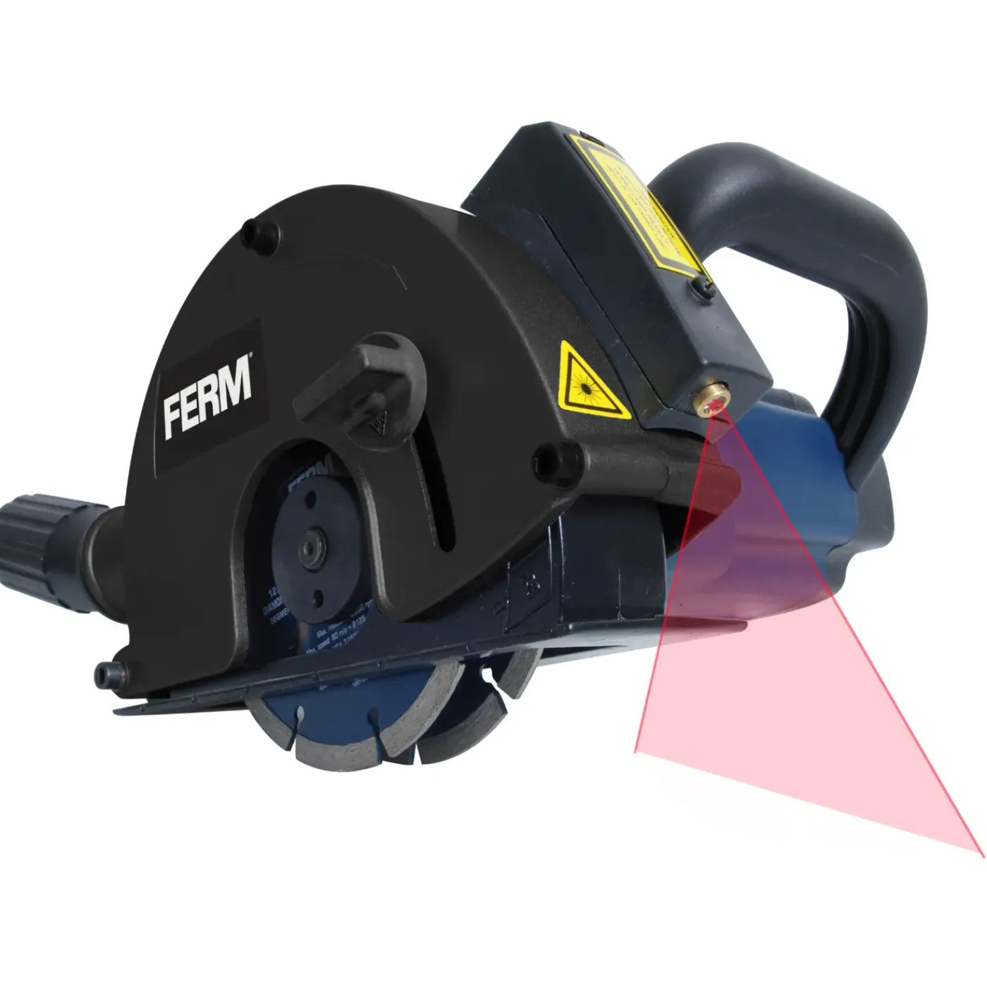 Ferm - Muurfrees - 1700w - Met 2 Diamantschijven - 125mm