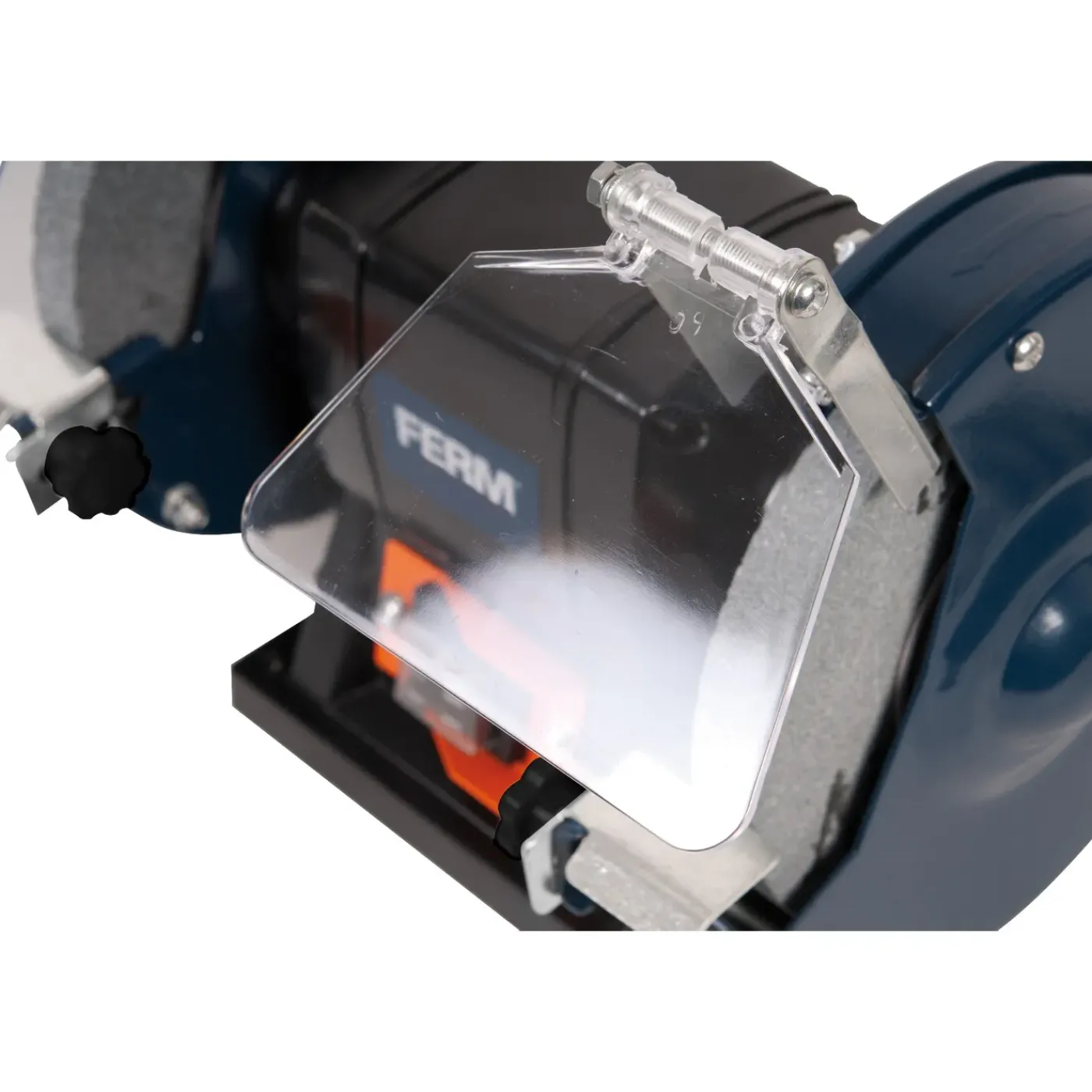 Ferm - Tafelslijpmachine - 150w - 2 Schijven Voor Fijn- Als Grof