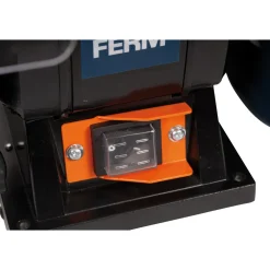 Ferm - Tafelslijpmachine - 150w - 2 Schijven Voor Fijn- Als Grof