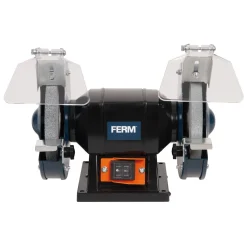 Ferm - Tafelslijpmachine - 150w - 2 Schijven Voor Fijn- Als Grof