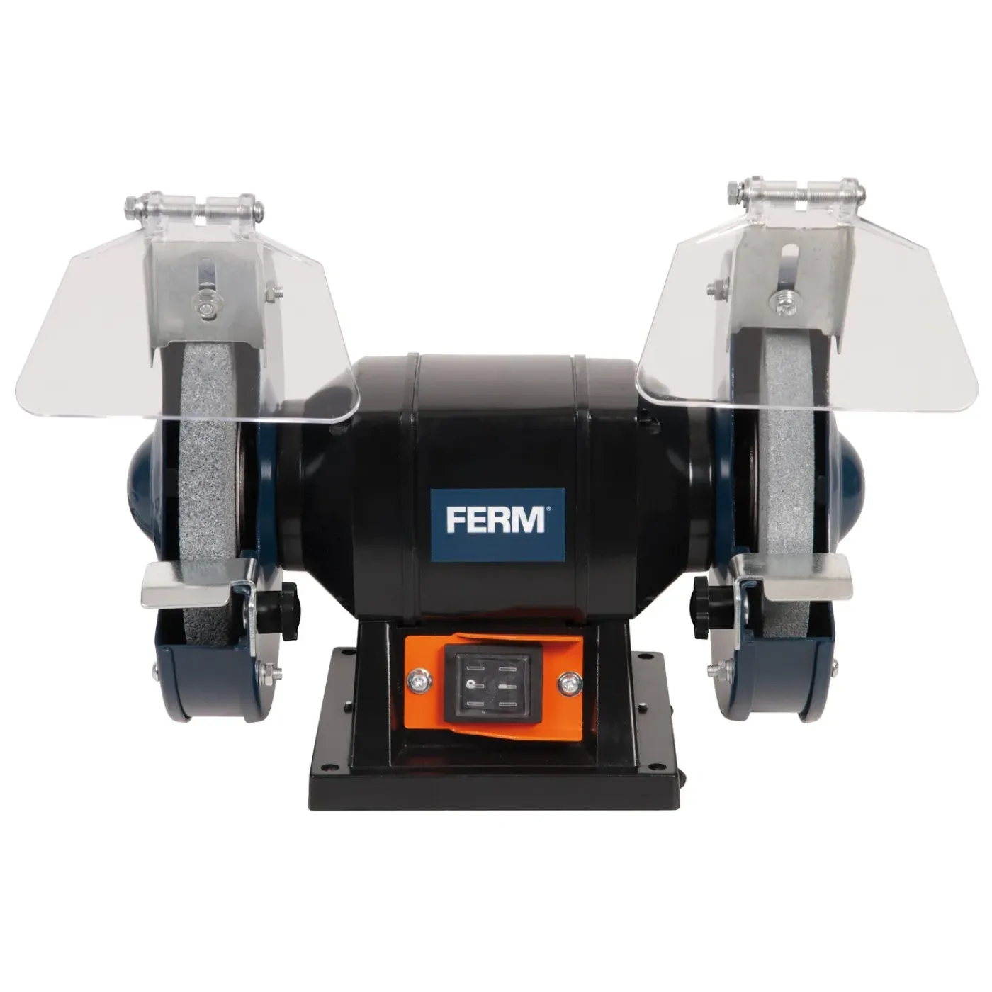 Ferm - Tafelslijpmachine - 150w - 2 Schijven Voor Fijn- Als Grof
