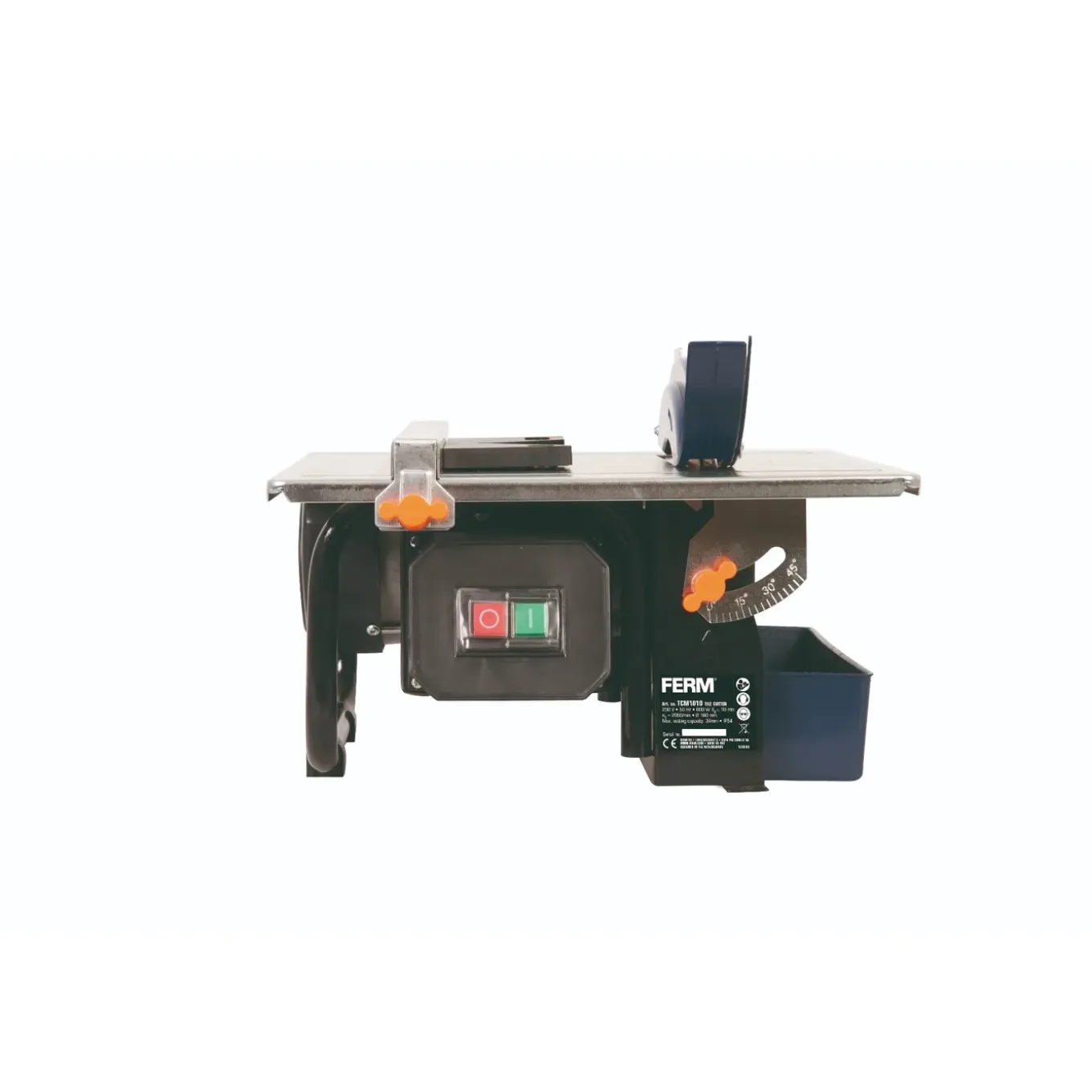 Ferm - Tegelzaagmachine - 600w - 180mm - Incl. Zaagblad