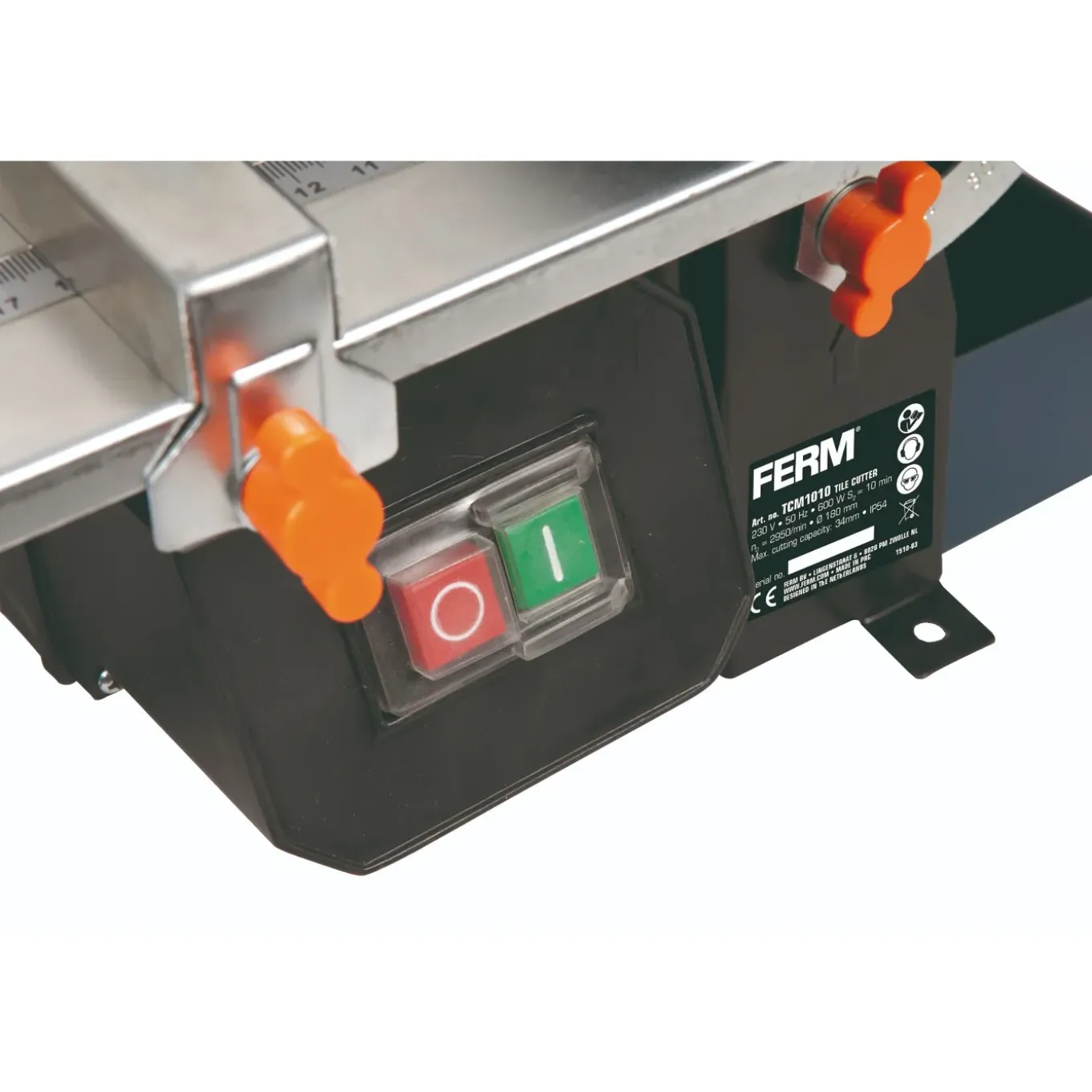 Ferm - Tegelzaagmachine - 600w - 180mm - Incl. Zaagblad