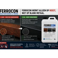 Ferrocon - Ontroester Roestomvormer - 2.5 Liter