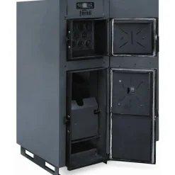 Ferroli - Hout- En Pelletketel - Biopellet Combi - Grijs - 1350 X 980 X 1010mm - 50kw