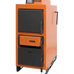 Ferroli - Houtketel - Cgf Pro 50 - Oranje - 1550 X 663 X 1259 Mm - 50 Kw