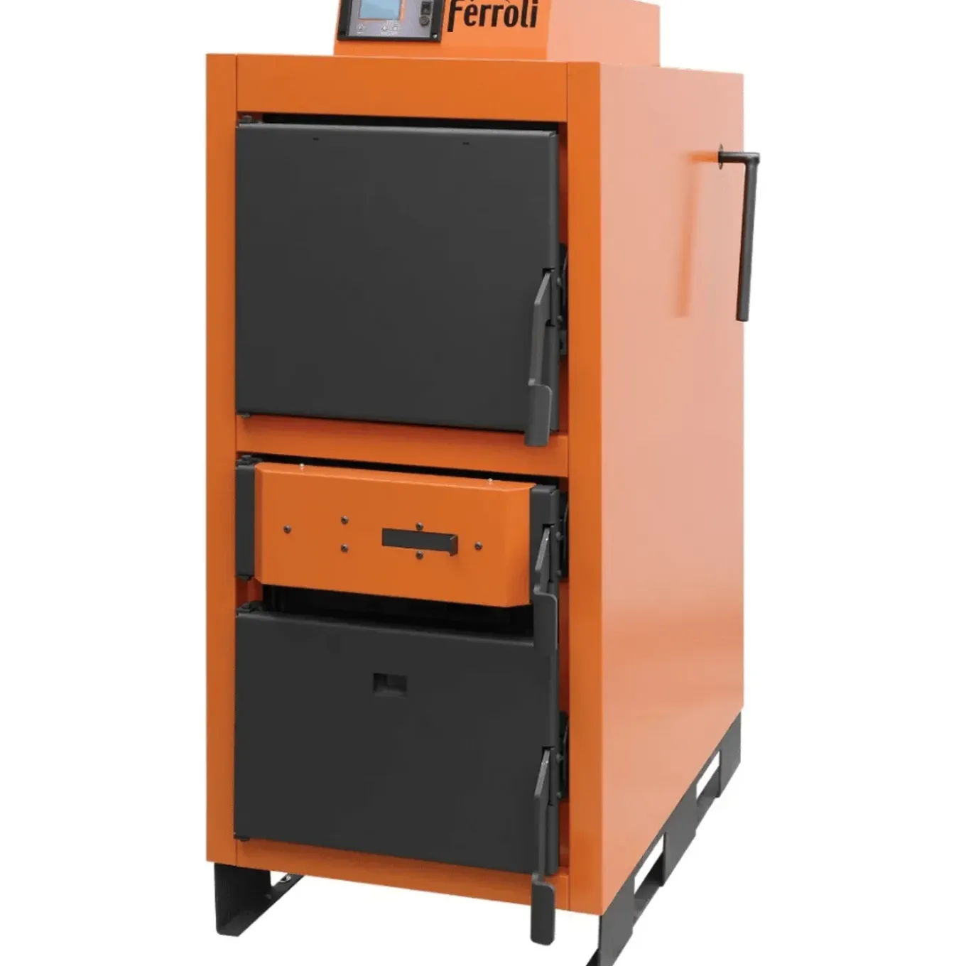Ferroli - Houtketel - Cgf Pro 50 - Oranje - 1550 X 663 X 1259 Mm - 50 Kw