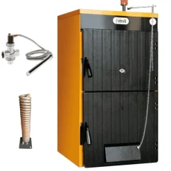 Ferroli - Houtketel - Sfl 3 - Geel - 940 X 520 X 510 Mm - 19 Kw