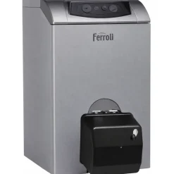 Ferroli - Stookolieketel - Atlas 47 - Grijs - 850x500x500 Mm - 47 Kw - Oliebrander