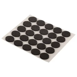 Fix-O-Moll Antislip Meubelpad Antislip Pads - Zelfklevend - Rubber - diam. 15mm - Rond - 25 stuks