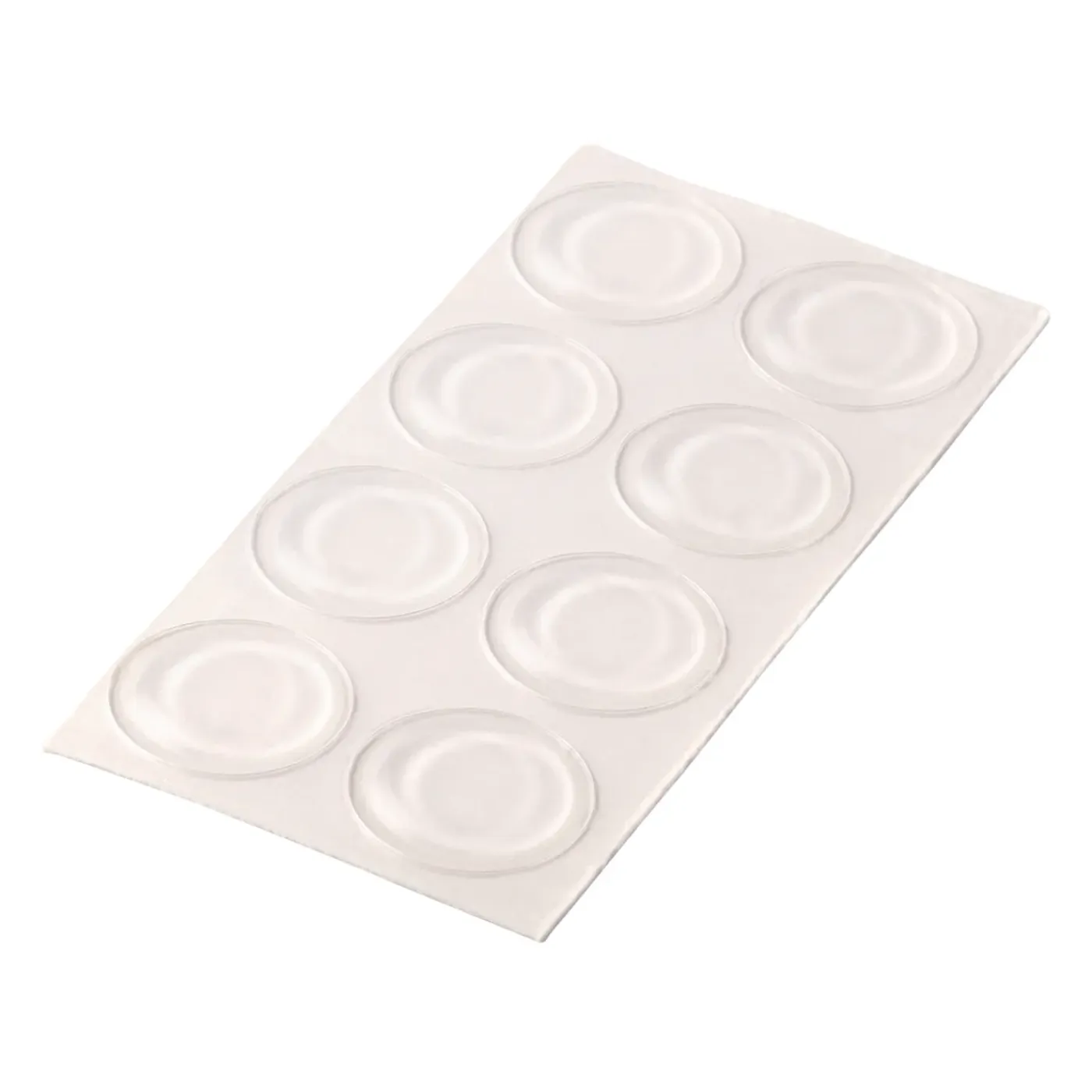 Fix-O-Moll Antislip Meubelpad - Zelfklevend - Polyurethaan - 19x2mm - Rechthoekig - 8 stuks
