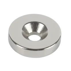 Fix-O-Moll Bevestigingsmagneet - Verzonken gat - Neodymium - Diameter 18mm - 4 stuks