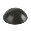 Fix-O-Moll deurbuffer - zelfklevend - zwart - rubber - diameter 30mm - 2 stuks