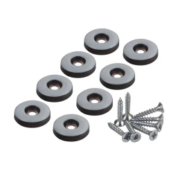 Fix-O-Moll Meubelglijder Easy Glider - Schroefbaar - Kunststof - diam. 22mm - Rond - 8 stuks