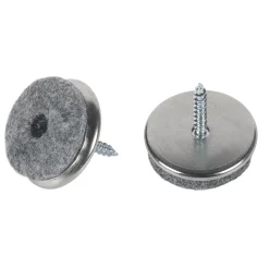 Fix-O-Moll Meubelglijder Parketglijders - Schroefbaar - Vilt - diam. 28mm - Rond - 16 stuks