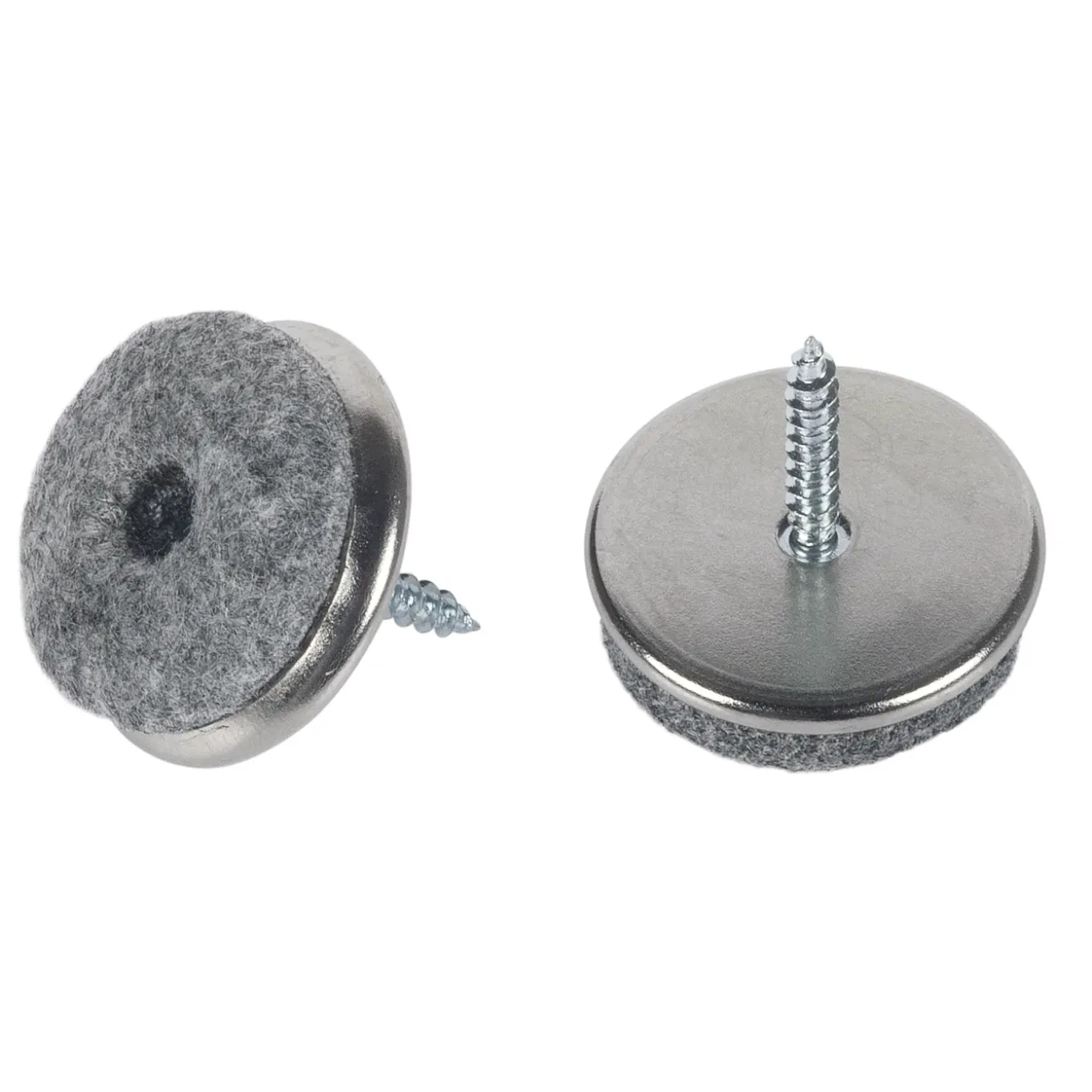 Fix-O-Moll Meubelglijder Parketglijders - Schroefbaar - Vilt - diam. 28mm - Rond - 16 stuks