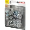Fix-O-Moll Meubelglijder Parketglijders - Schroefbaar - Vilt - diam. 24mm - Rond - 16 stuks