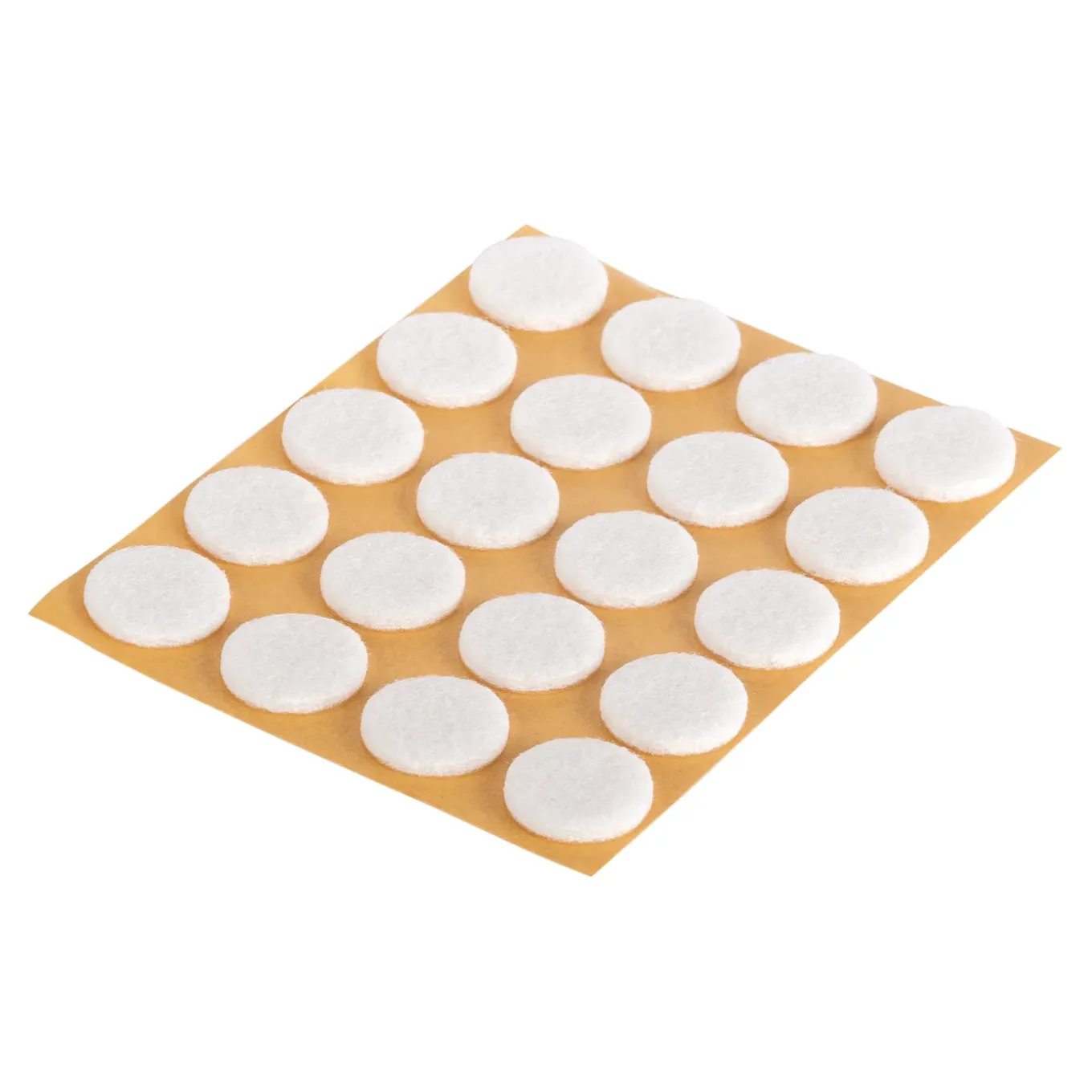 Fix-O-Moll Meubelglijder - Zelfklevend - Vilt - diam. 17mm - Rond - 20 Stuks