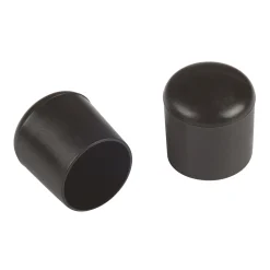 Fix-O-Moll Stoelpootdop - Beschermend - Rond Kunststof Zwart - diam. 18mm - 4 stuks