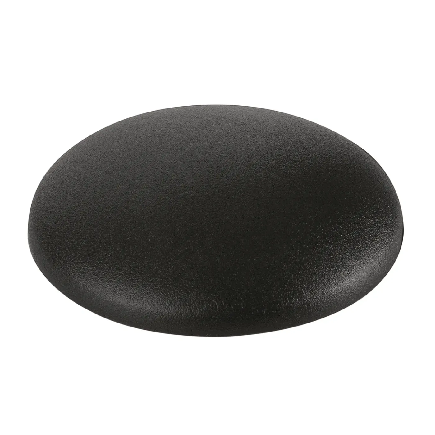 Fix-O-Moll stootdop - zelfklevend - zwart - rubber - diameter 40mm - 2 stuks