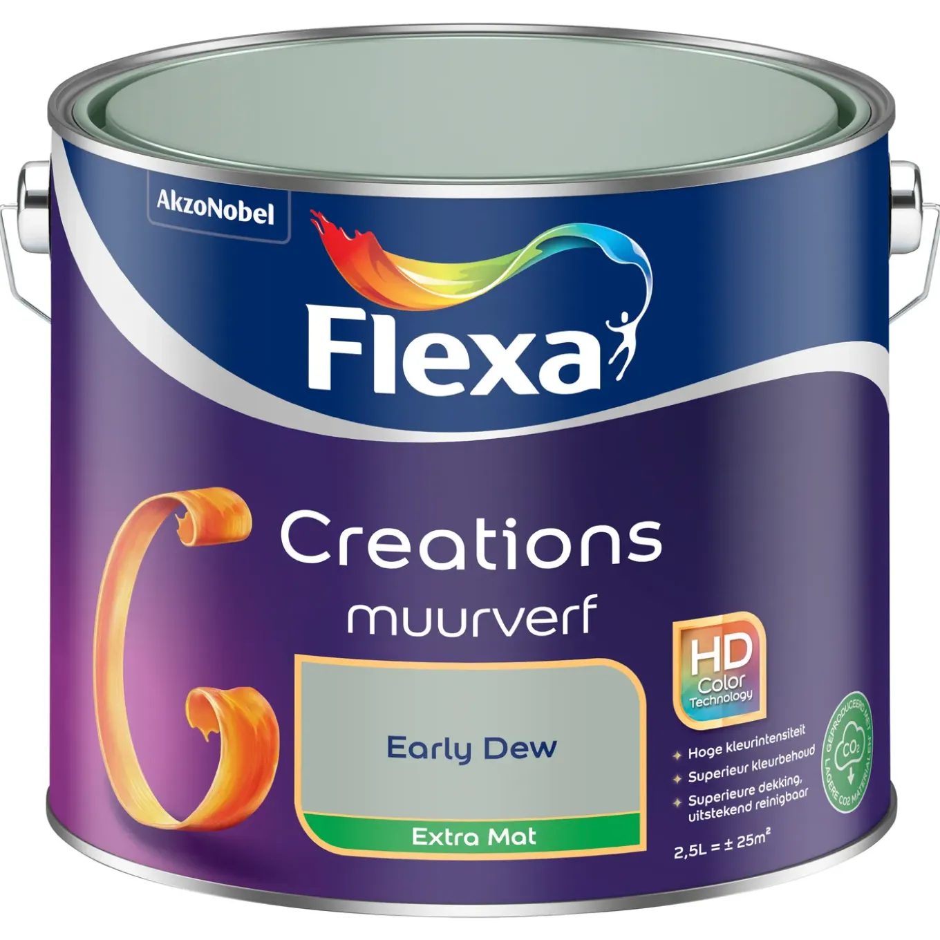 Flexa Creations Muurverf - Extra Mat - Early Dew - 2,5L