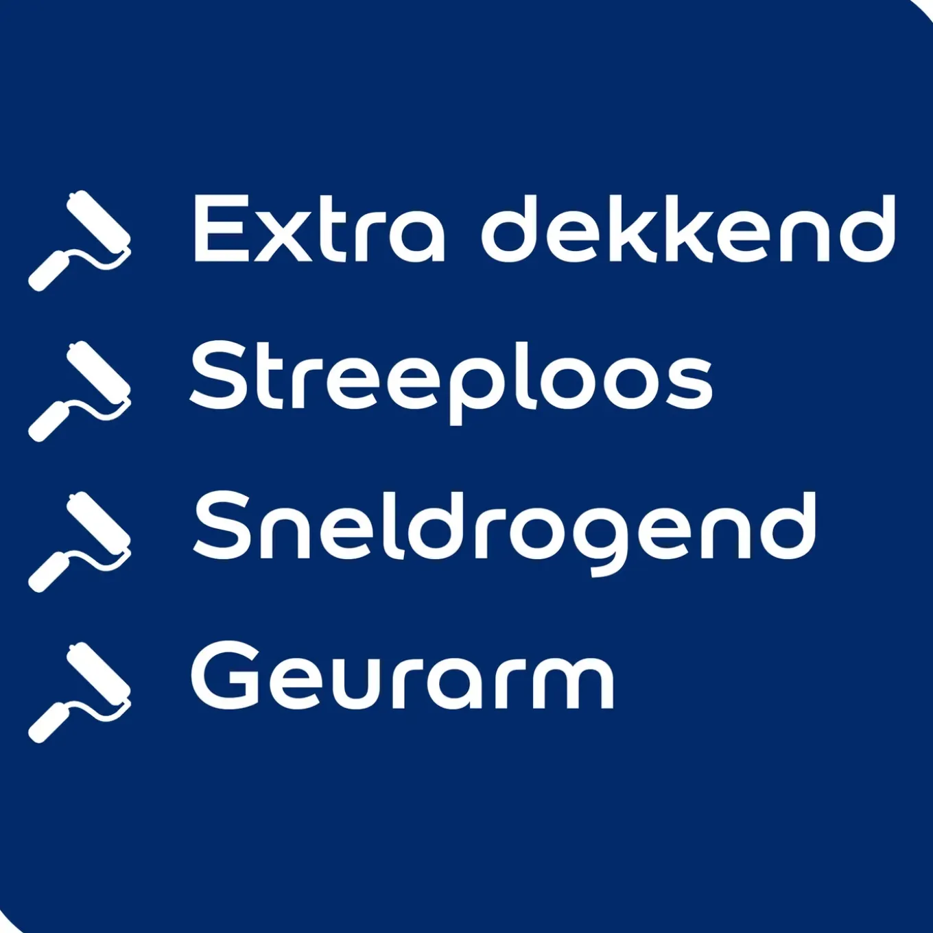 Flexa Powerdek Muurverf - Mat - Gebroken Wit / RAL 9010 - 12,5L