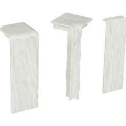 Overig Flexi Plintaccessoire Set KL12 - Kunststof - Lichtgrijs Eik - 6 stuks