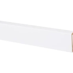 Flexiplint - Wit - MDF - Folie - 240cm - 20x65mm