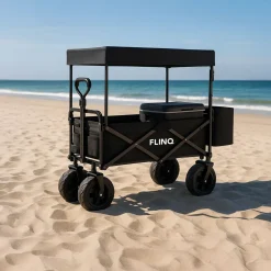 Flinq Bolderkar Met Dak - 100kg