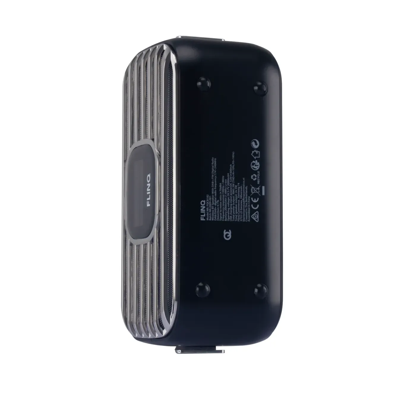 FlinQ DAB Radio - AB+/ FM Radio - Bluetooth - Draadloos - Zwart